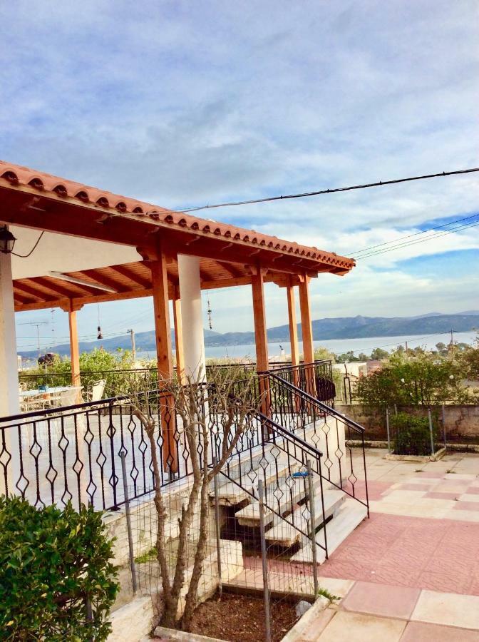 Sea View Countryside Home Near Athens Exterior photo